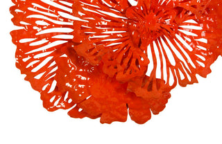 Flower Wall Art, Coral, Small
