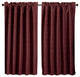 63IN by 52IN Jacquard Chenille Curtain Panels, Set of 2,, Champaign