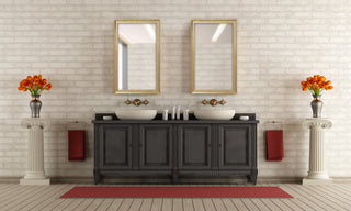 Crenshaw Framed Wall Mirror, Gold, 28" X 24"