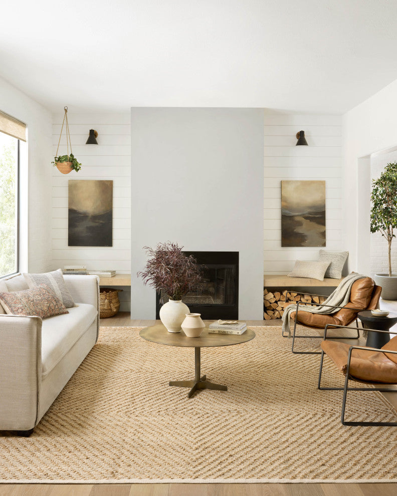 Angela Rose x Loloi Colton Natural / Ivory 7'-6" x 9'-6" Area Rug