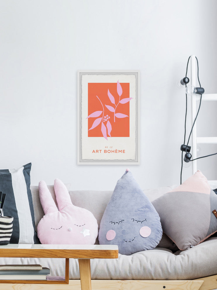 "New Leaves" Framed Painting Print, 12x18