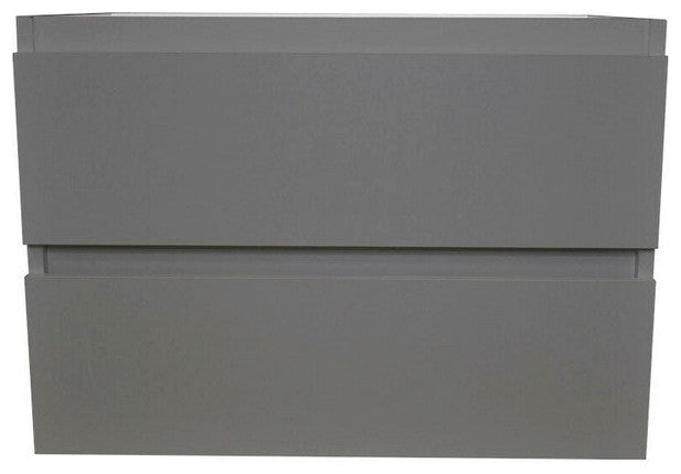 Salt 20Dx30" Floating Bathroom Vanity, Gray, Cabinet Only
