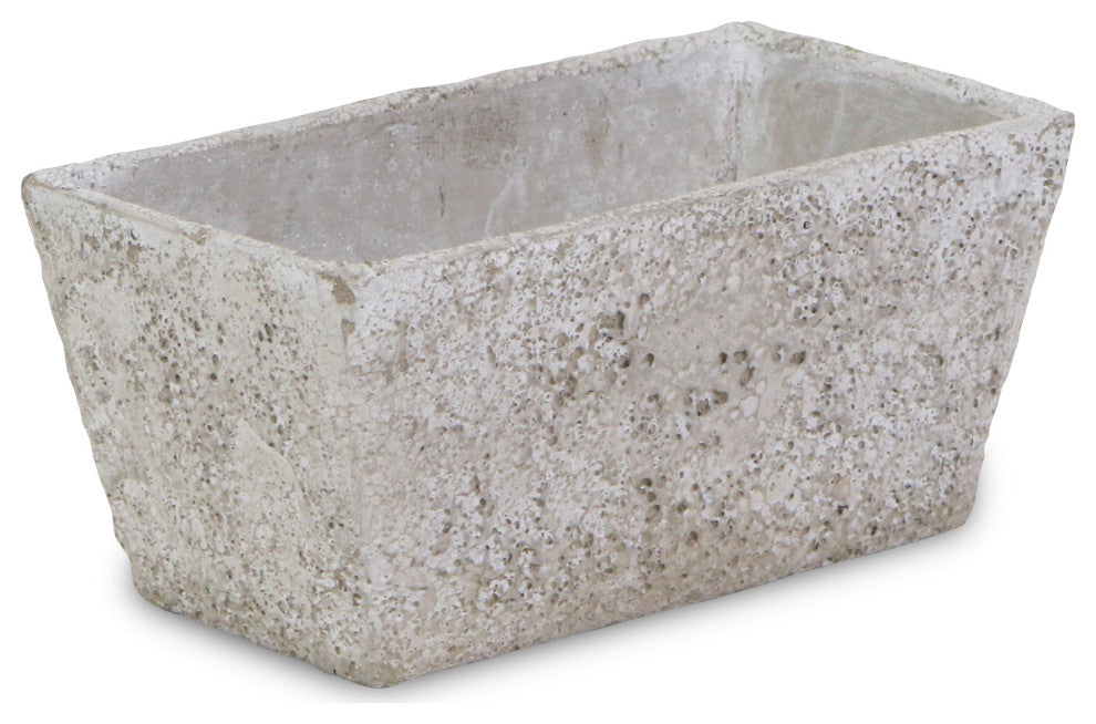 Rectangular Cement Planter