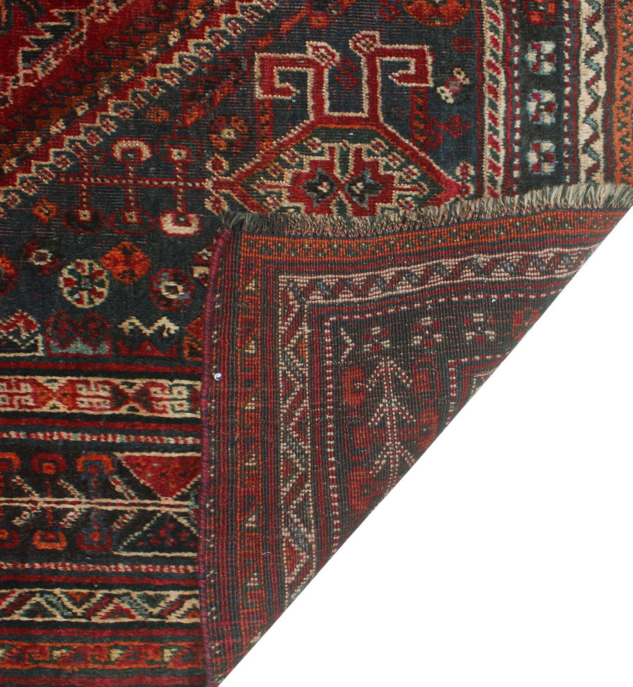 Semi-Antique Gracie Red Rug