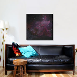 "Nebula One" by Emily Magone, 18"x18"