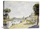 "The Banks of the Seine" Artwork, 30" x 23"