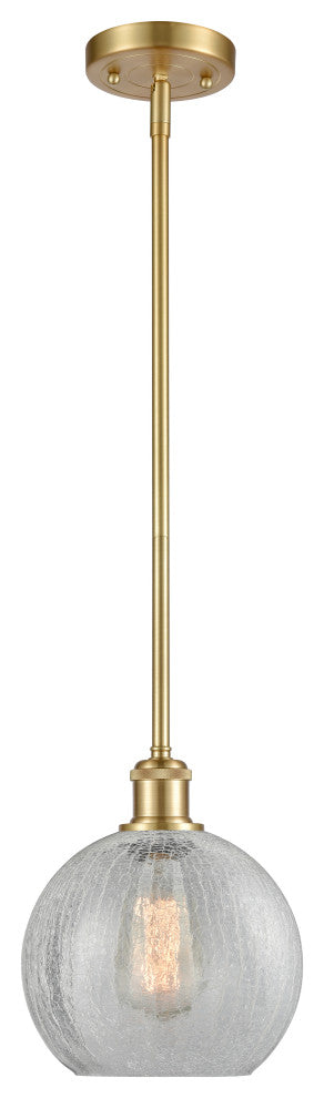 Innovations Lighting 516-1S-SG-G125-8 Athens 1 Light 8" Mini Pendant