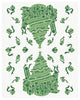 "Christmas Otomi IV" Digital Paper Print by Elyse DeNeige, 24"x30"