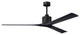 Matthews Fan, Nan XL Ceiling Fan, Matte Black, 72", Matte Black