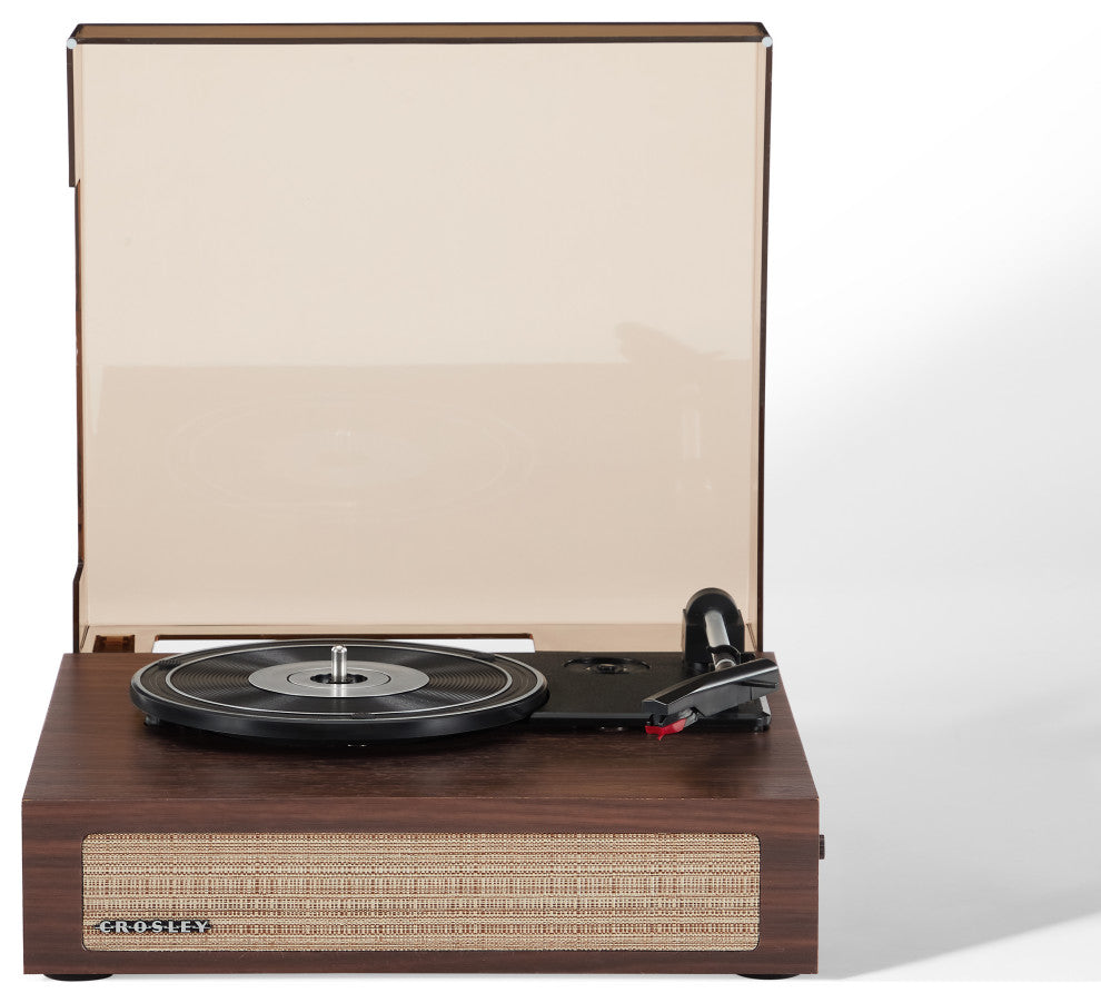 Scout Bluetooth Vinyl Record Player, Walnut