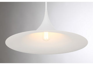 Bowdin 1-Light Pendant, Bisque White