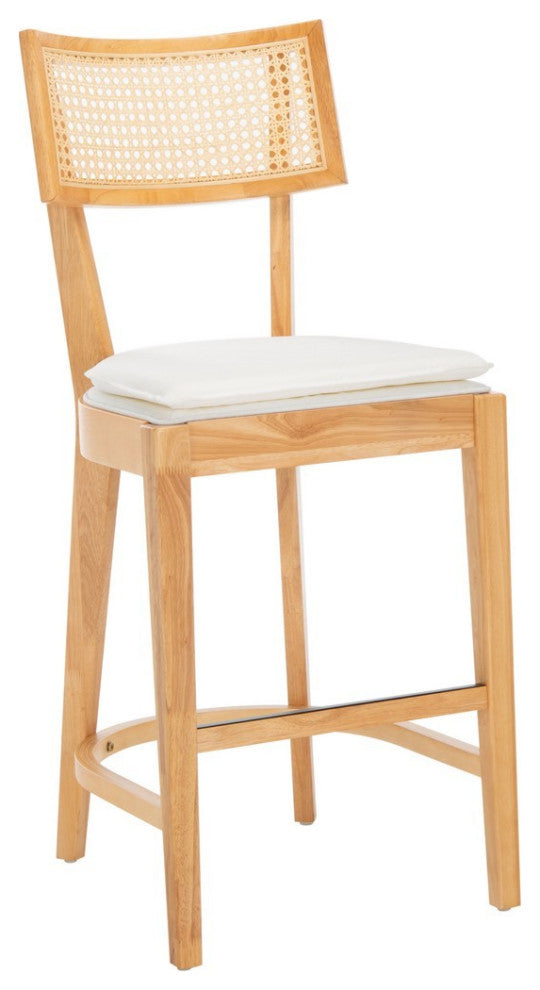 Safavieh Galway Cane Counter Stool, Natural