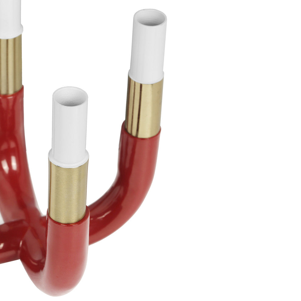Kaonashi Candelabra, Burgundy