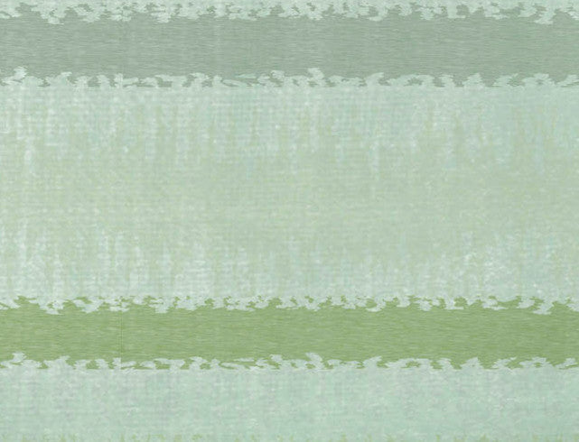 Raya De Agua, Stripe Print Bath Towel, Green