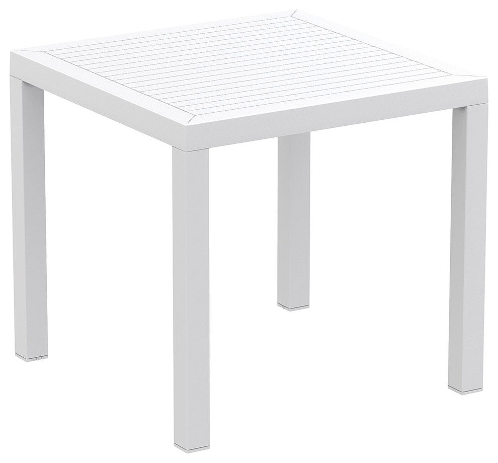Compamia Ares Square Dining Table, White