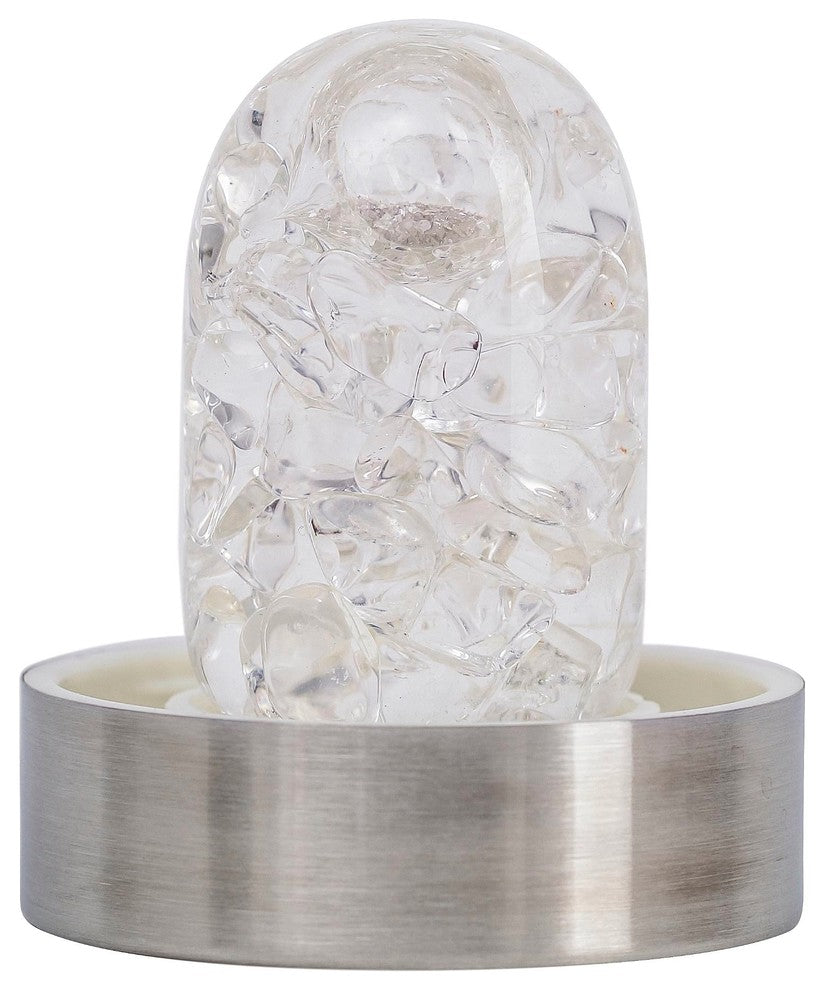 Water Bottle, VitaJuwel ViA Gemwater Bottle, Purple Loop Caps, Diamonds