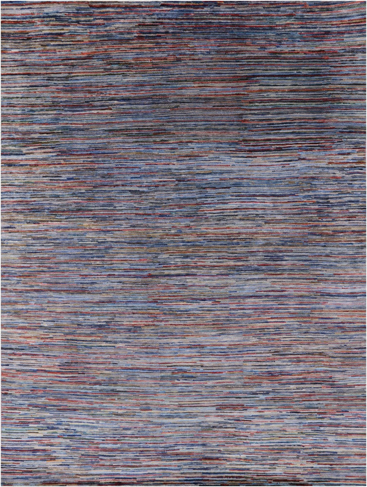 9' 0" X 11' 9" Persian Gabbeh Hand Knotted Rug Q6930