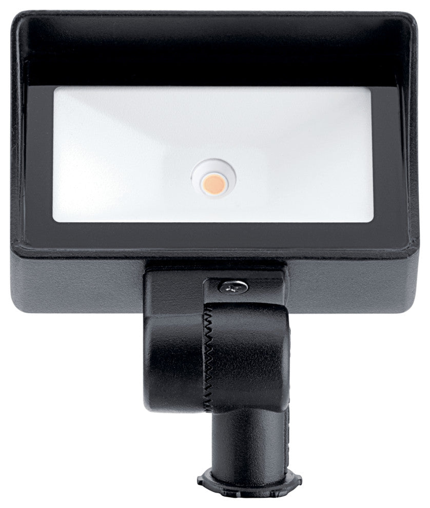 LED Integrated Wash Textured Black Mini VLO Flood 2700K