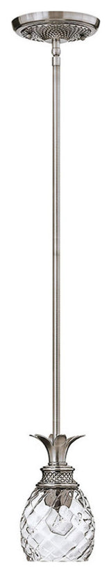Hinkley Plantation Extra Small Pendant, Polished Antique Nickel
