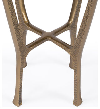 Switlania Marble Accent Table, White