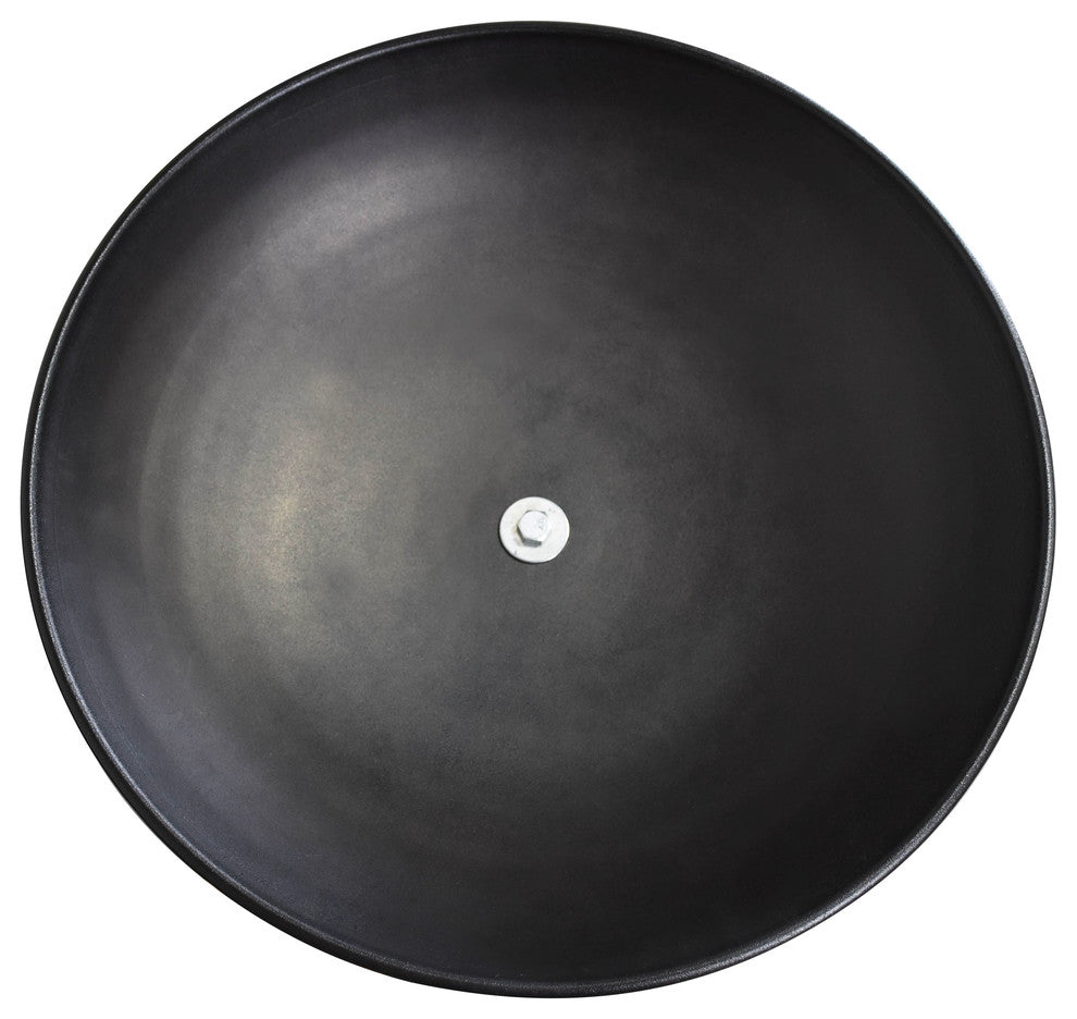 Astella Midas Fire Pedestal, Gray Cement