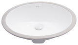 Monaco 19" Oval Under-Mount Bathroom Sink