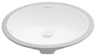 Monaco 19" Oval Under-Mount Bathroom Sink