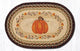 Earth Rugs OP-319 Pumpkin Candy Corn Oval Patch 20" x 30"