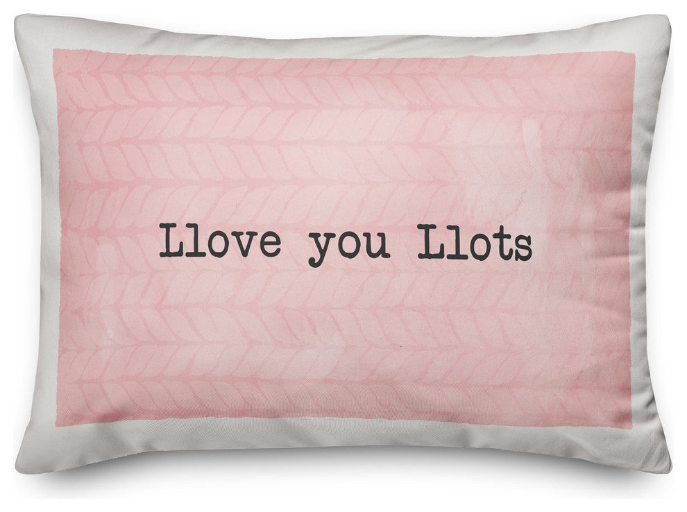 Llama Love 14x20 Lumbar Pillow