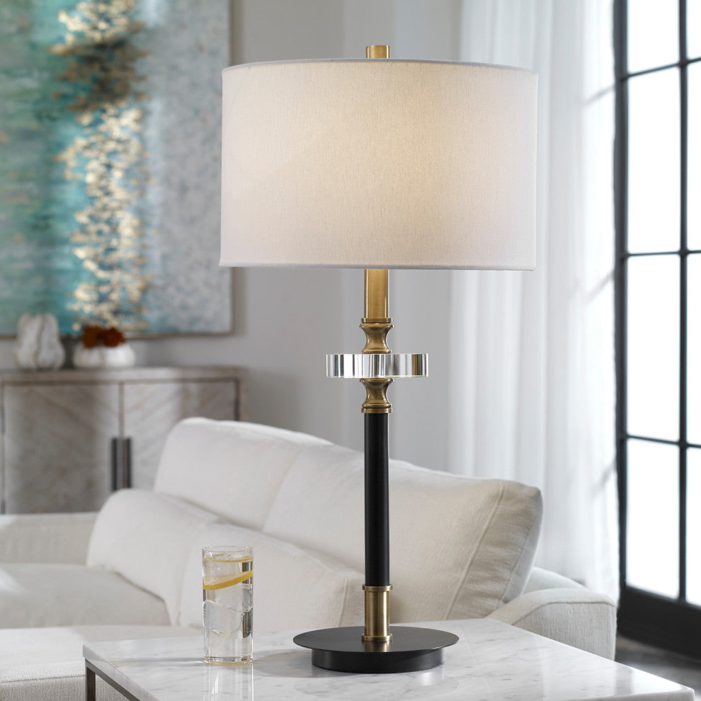 Uttermost Maud Table Lamp Aged Black