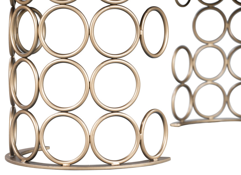 Valentina Brass Dining Table