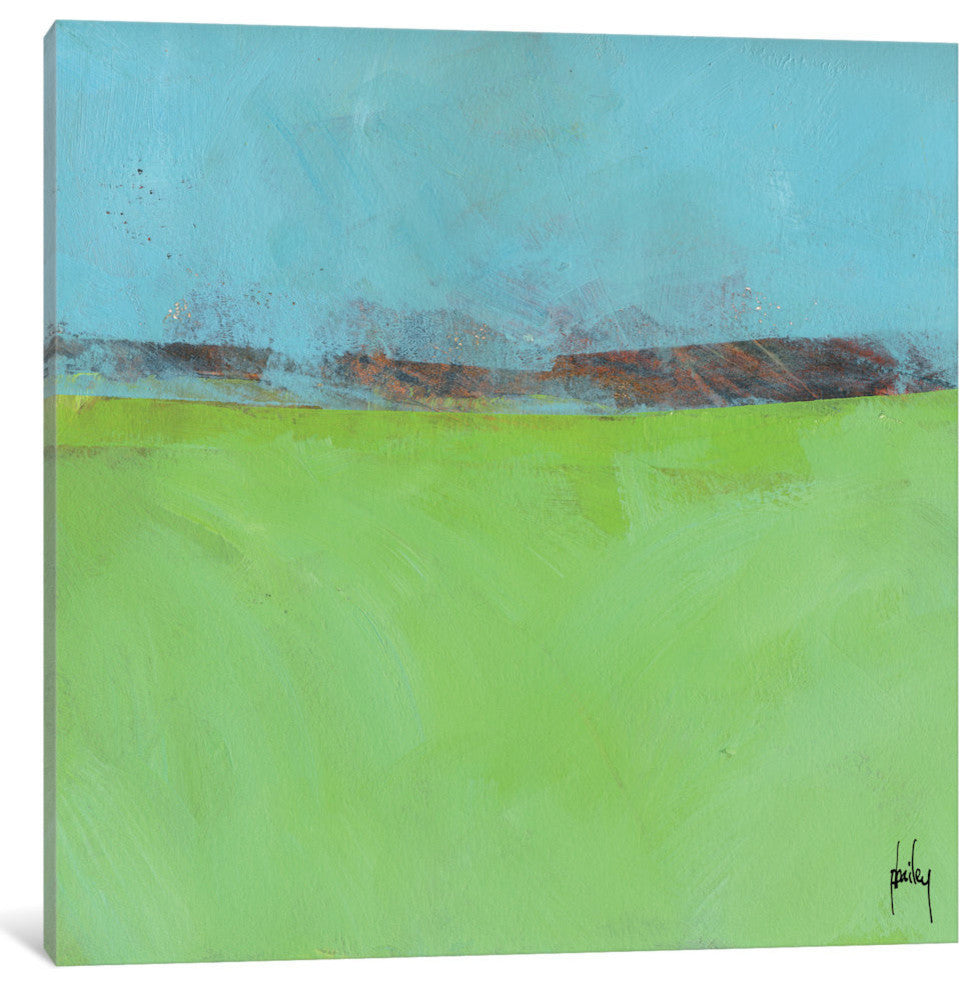 "Low Distant Hills" by Paul Bailey, 26x26x1.5