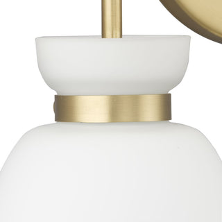 Lexie Collection Contemporary Vanity Light, Brushed Gold