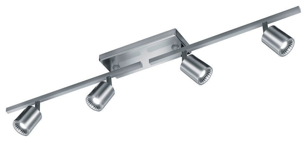 Cayman LED Adjustable Ceiling Light, Satin Nickel