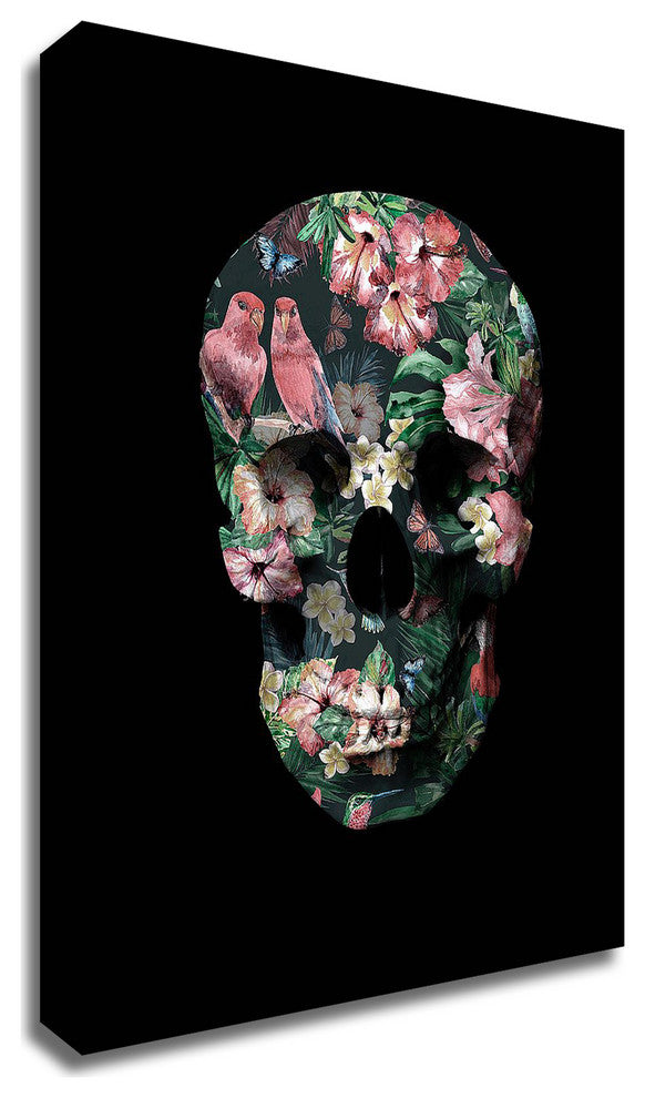 Tropic Skull by Design Fabrikken, Print on Canvas, 25"x35"
