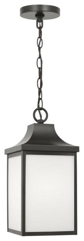 Generation Lighting GLO1041 Saybrook 7"W Outdoor Mini Pendant - Antique Bronze
