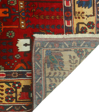 Super Vintage Distressed Malachi Red/Gold Rug, 7'0 x 10'3