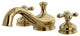 Kingston Brass Roman Tub Faucet, Polished Brass