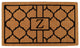 Pantera Monogram Doormat, Extra-Thick 18"x30", Letter Z