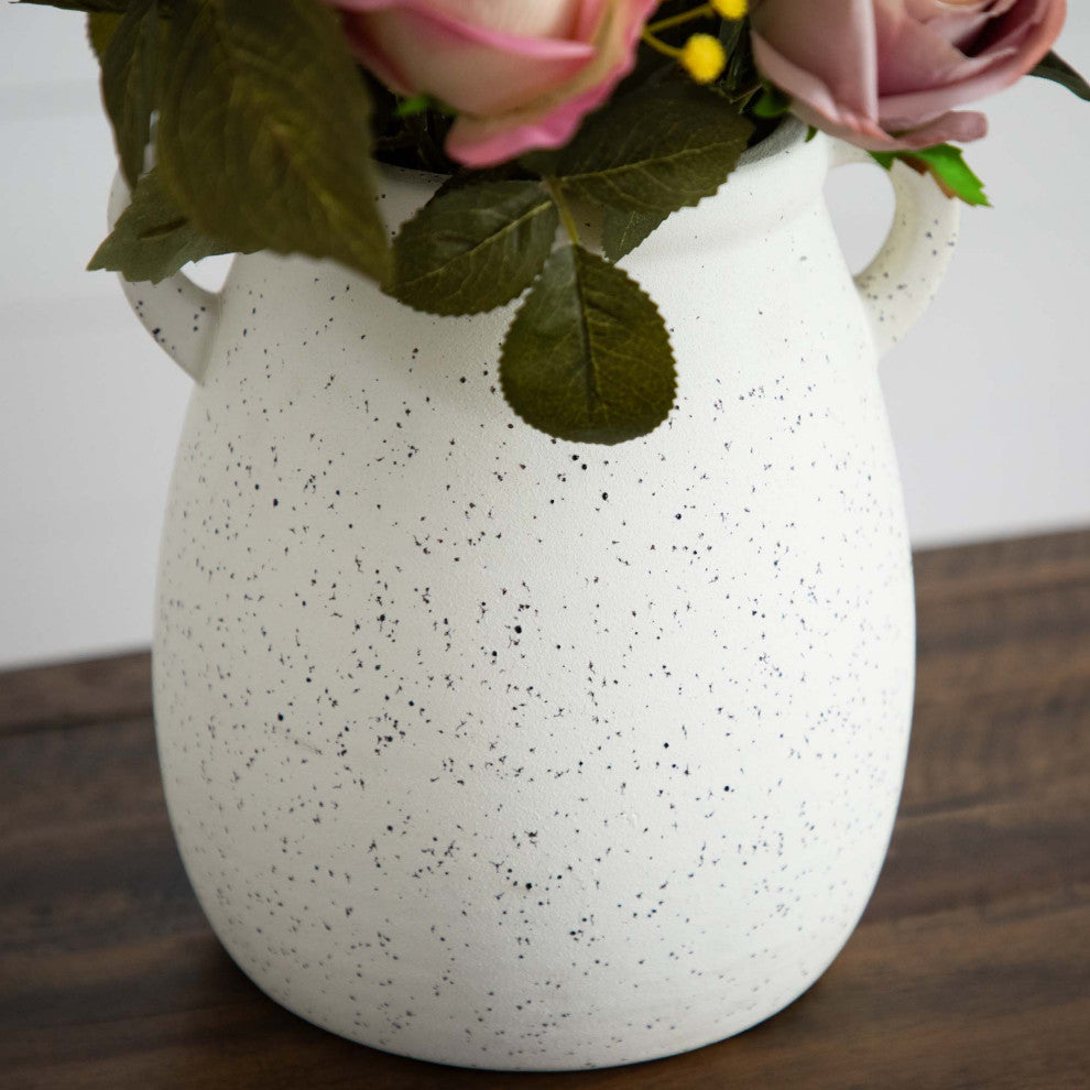 25in. Mixed Flower Arrangement, Ceramic Vase