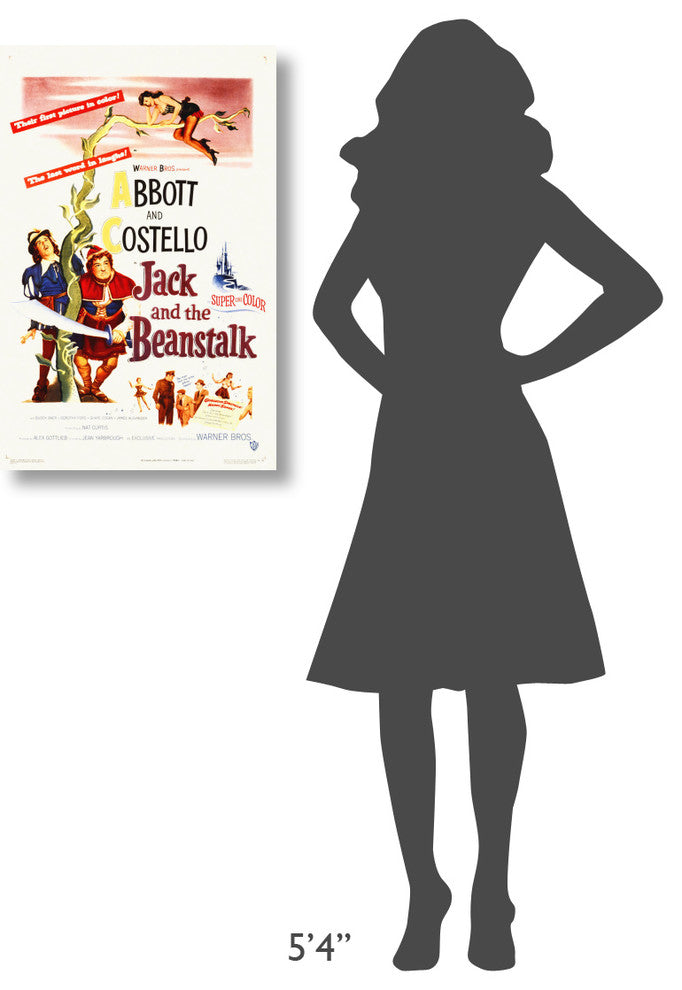 Abbott and Costello, Jack And The Beanstalk, 20x30