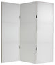 4' Tall Do It Yourself Canvas Room Divider, 3 Panels