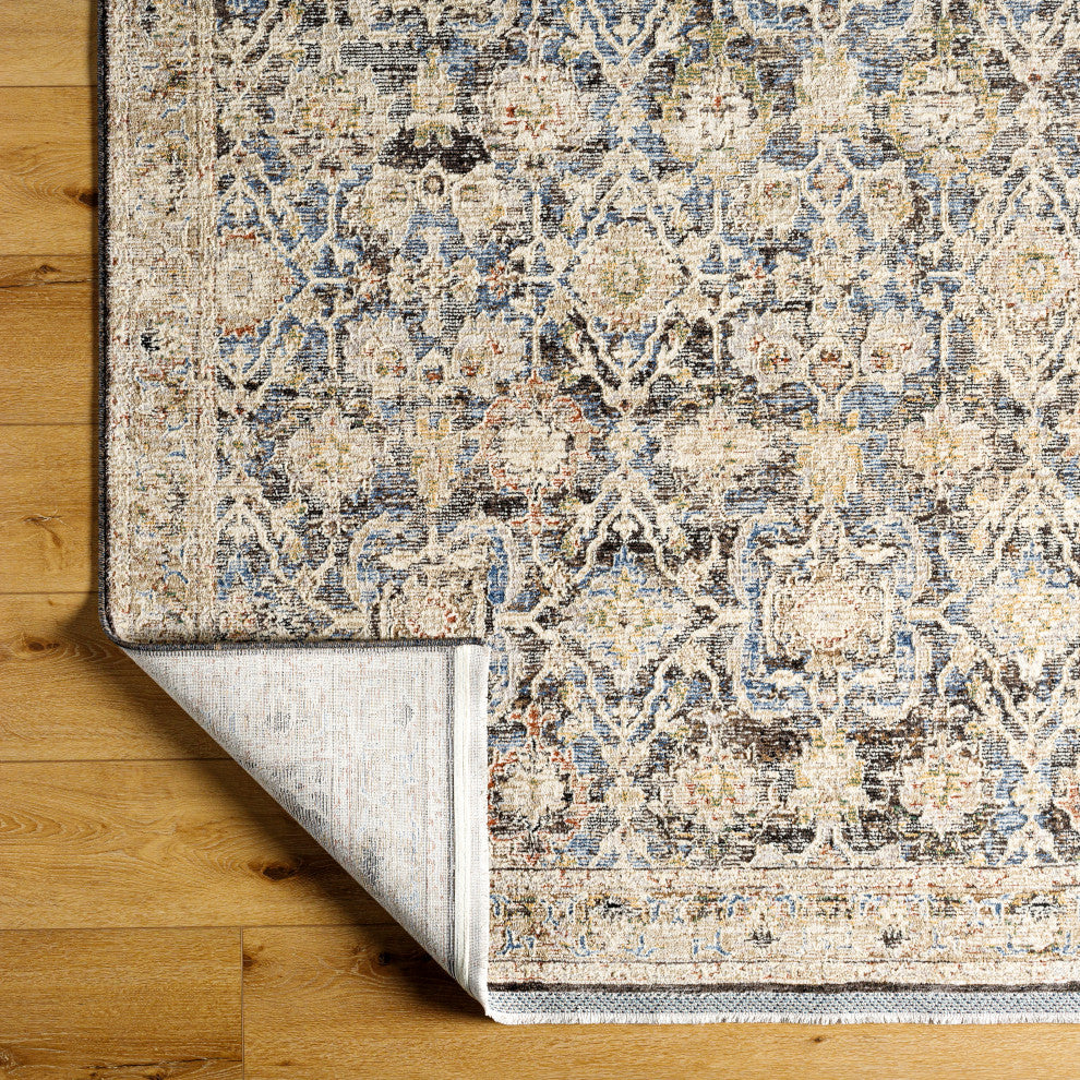 Surya Rivaldo RVD-2306 Machine Woven Area Rug, Cream, 2'4" x 3'9"