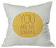 Allyson Johnson You Really Are My Sunshine Outdoor Throw Pillow, 16x16x4
