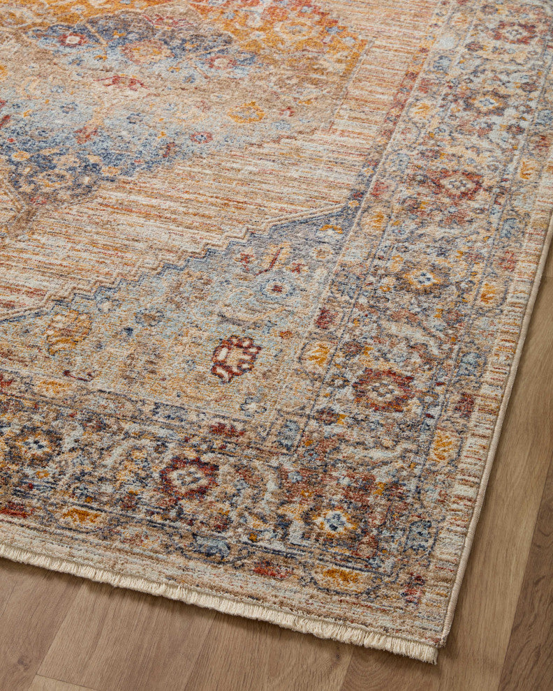 Loloi II Sorrento Multi/Sunset 2'7"x8' Runner Rug