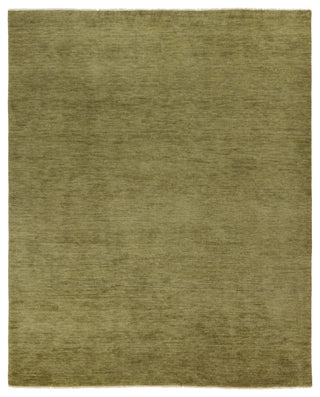 Jaipur Living Origin Knotted Solid Area Rug, Green, 6'x9'