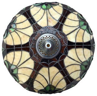 Liaison Victorian-Style 3 Light Double Lit Table Lamp 16" Wide