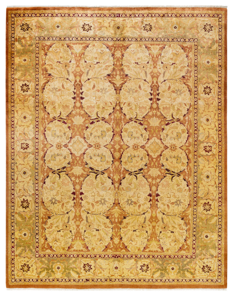 Mogul, One-of-a-Kind Hand-Knotted Area Rug Brown, 8' 2" x 10' 4"