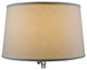 Fenchel Shades 15"x17"x10" Spider Attachment Empire Lamp Shade, Linen Ivory