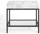Sink Vanity Cabinet, Artificial Marble, Metal, Black White, Modern, Bathroom